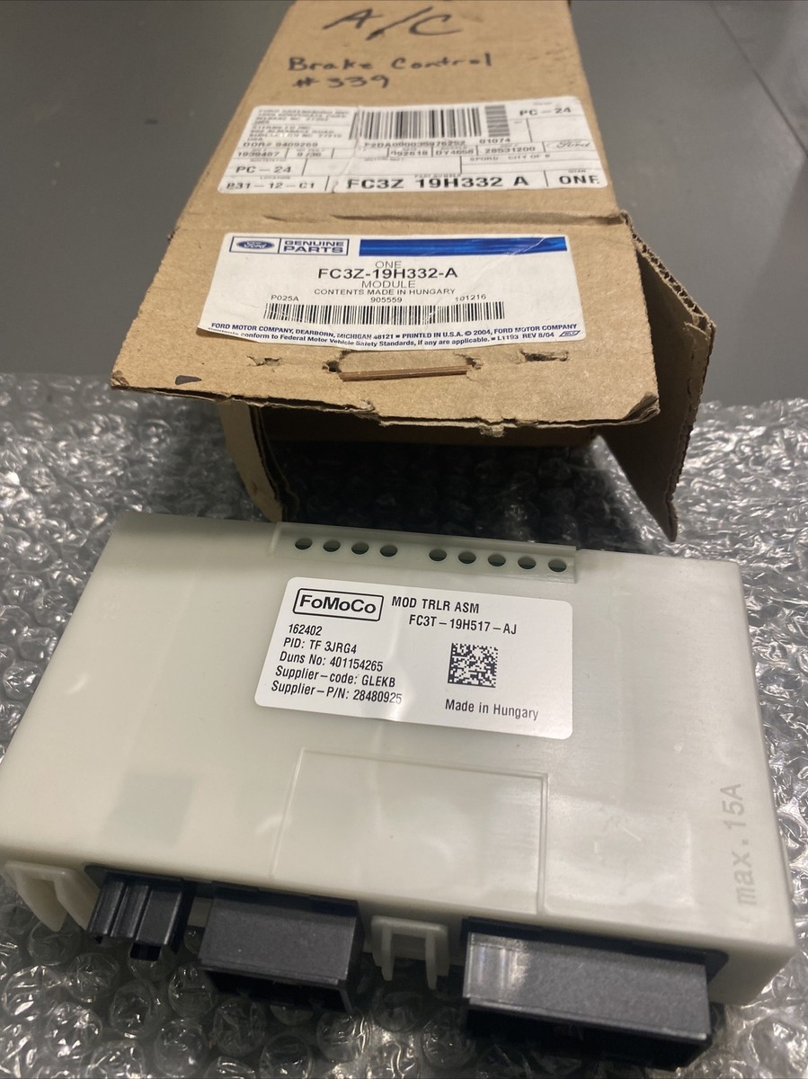 Genuine Ford Module - Trailer Brake FC3Z-19H332-A | eBay