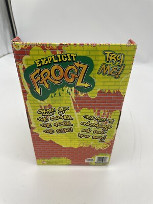 Gemmy explicit Frogz Because I Got High RARE | eBay