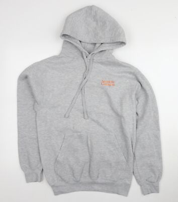 Russell grauer Unisex Hoodie - klein, bequemer Logo Style