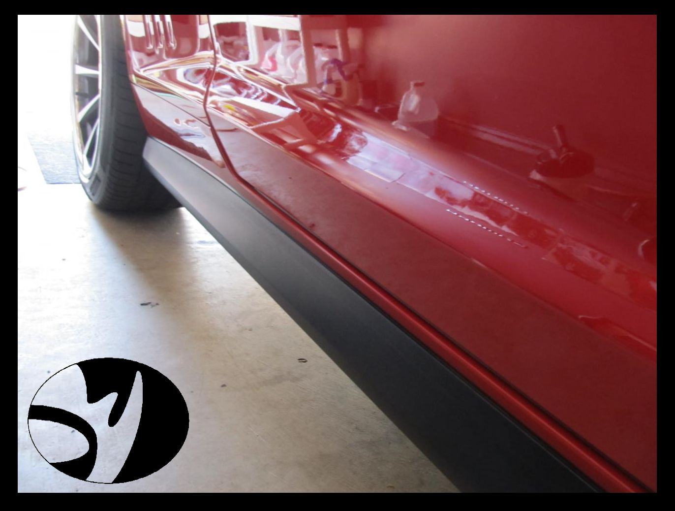 LOTuS Side Skirt RhinoLip Rubber Chin Lip Trim or Front Add-on Stance Style Kit