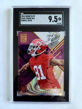 2016 PANINI DONRUSS ELITE PURPLE TYREEK HILL RC! 25/25! SGC 9.5! 1/1! ONLY 25!