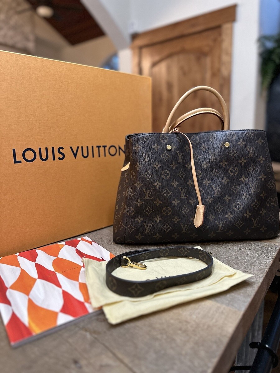 Louis Vuitton Montaigne GM made in France 100% authentic