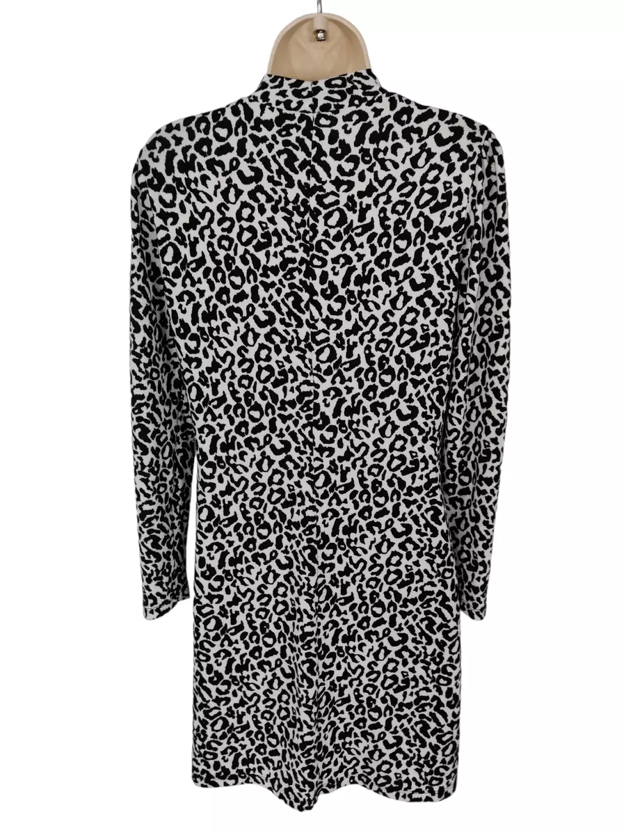 Asda black top and white dress