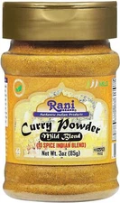 Rani Curry Powder Mild (10-Spice Authentic Indian Blend) 3oz (85g) PET Jar