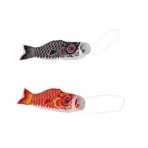 40cm Japanese Windsock Carp Flag Koi Nobori Sailfish Wind Streamer Green