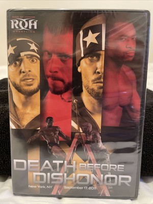 SEALED ROH Death Before Dishonor IX 2011 DVD Ring Of Honor WWE AEW NXT PWG