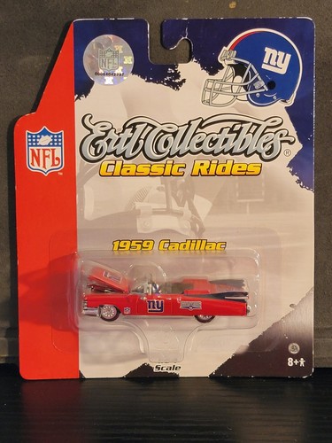 Ertl Collectibles New York Giants 1959 Cadillac Diecast Classic Rides New