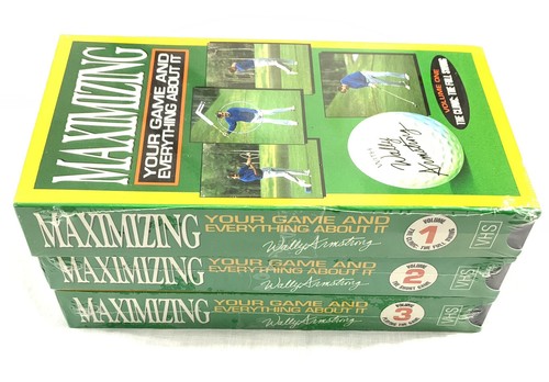 Maximizing Your Game And Everything About It Wally Armstrong Volume 1-3 VHS Lot - Picture 6 of 10