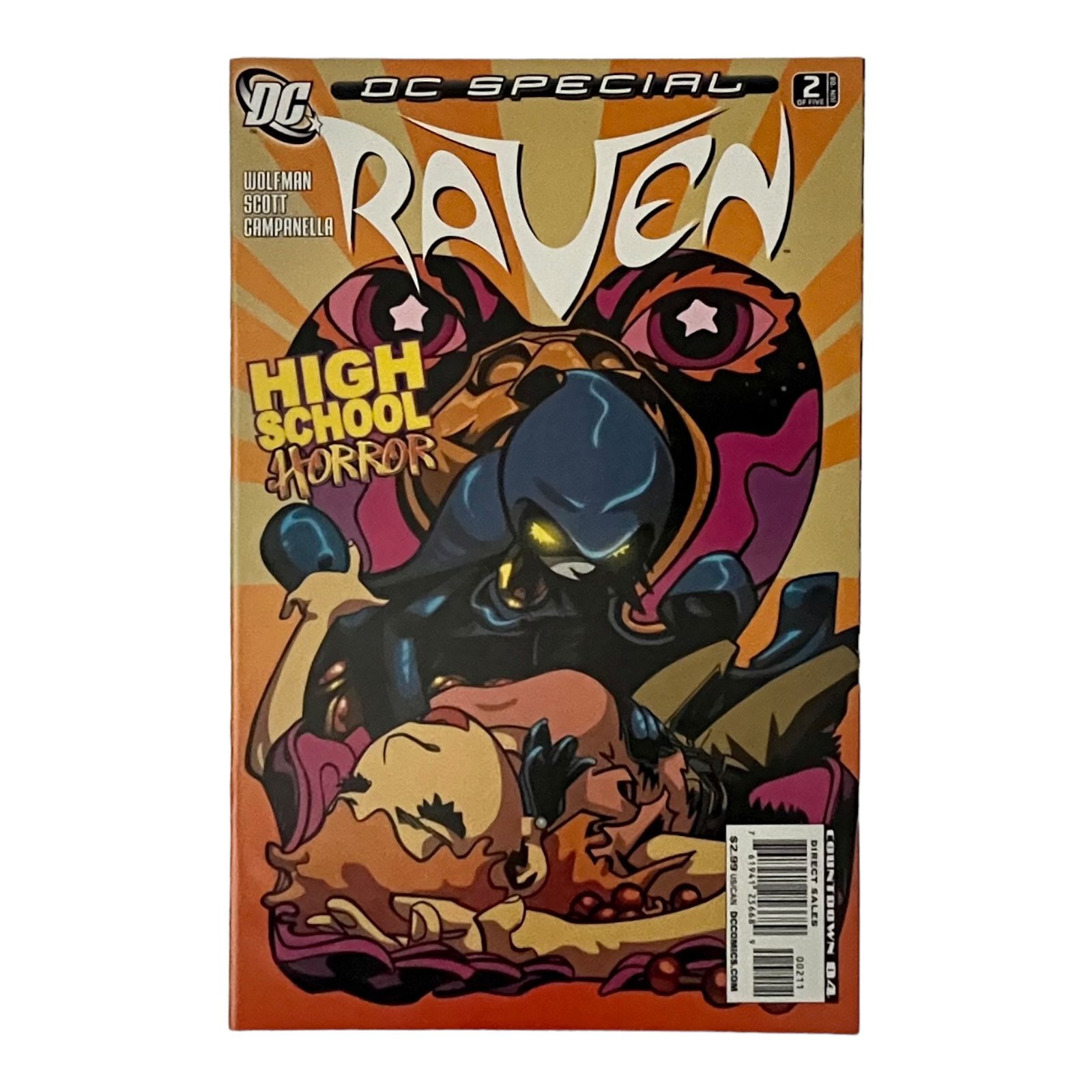DC Special: Raven #2 Direct Edition Cover (2008) DC Comics