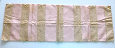 Vintage Flower Lace 9x27" Pink 12-pocket Travel Lingerie Jewelry Satin pouch Bag