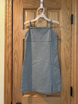 blue dress garage & Black Plaid Mini Skater Size S quick & romantic half viewallrtwint26 91% cotton Dress (1 Pc.):S