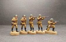 1/72 WWII Chinese Anti-Japanese Army Soldier Scene Static Model Ornament