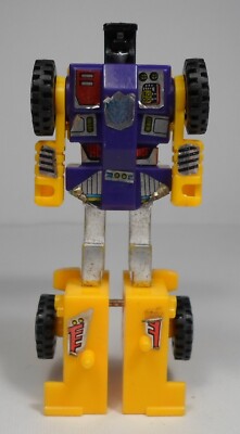 HASBRO VTG 1992 TRANSFORMERS G1 EUROPEAN CONSTRUCTICONS LOADER SCRAPPER ROBOT