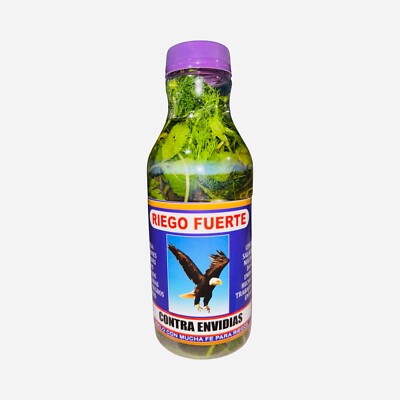 RIEGO FUERTE CONTRA ENVIDIA Limpias Contra Daños Brujeria Salaciones 1 LITER