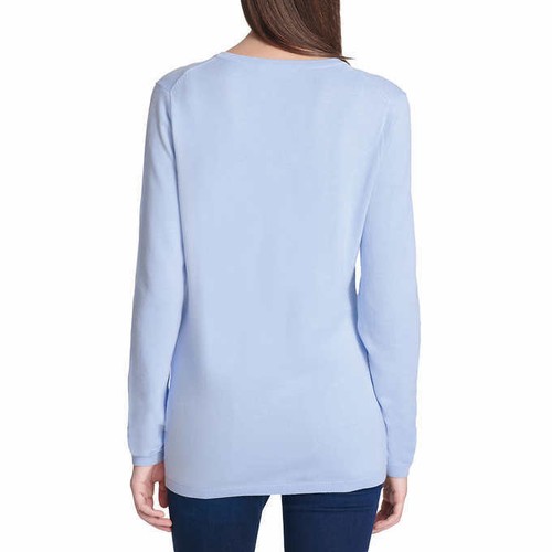 DKNY Jeans Ladies' Rhinestone Embellished Sweater, Colors / Sizes, NWT - 第 9/16 張圖片