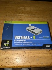 NEW-Linksys Model WPS54G Wireless G PrintServ...