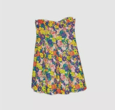 Cooperative Urban Outfitters Floral Strapless Dress M