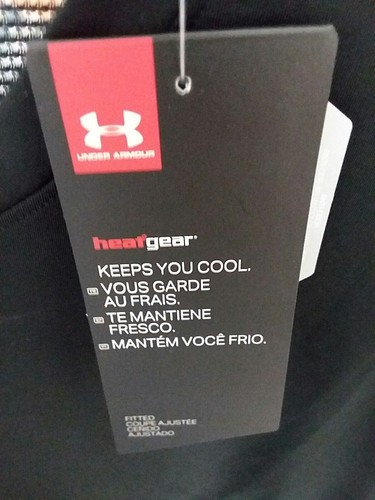 Under Armour Heat Gear Men's Black New with Tag Size See Measurements - Picture 7 of 12