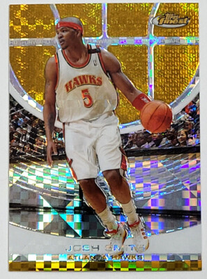 2005-06 TOPPS FINEST - JOSH SMITH - GOLD X-FRACTOR #D 29/29 'OMEGA'