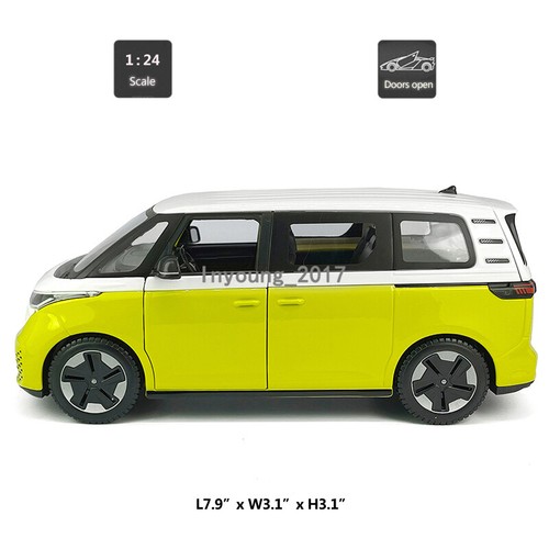 1:24 Scale ID Buzz Model Car Diecast Toy Cars Metal Vehicle Collection Yellow - Picture 2 of 13