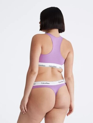 NWT Calvin Klein Women's(2X-LARGE) MODERN COTTON THONG QF5117