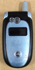 Motorola V series V557 - Black and Silver  AT T / Cingular  Rare Flip Phone