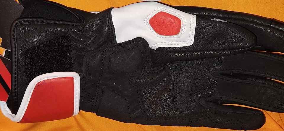 Guantes de cuero para moto Joe Rocket GPX 2 Road Racing M Foto 3 de 4