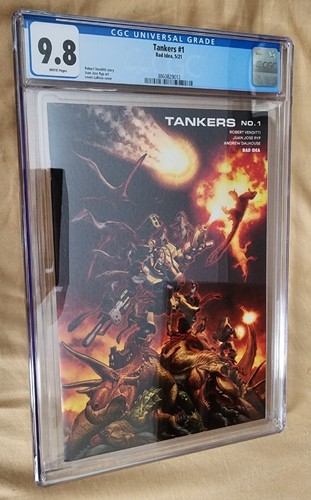 TANKERS #1 CGC 9.8 BAD IDEA COMICS FIRST PRINTING