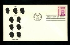 US FDC #1286 Albers Cachet M-2 1967 TN Andrew Jackson Prominent Americans