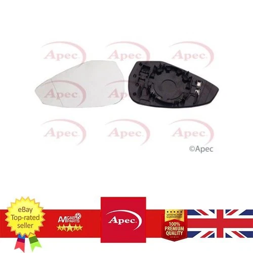 Exterior Mirror Glass For Audi A4 16-19 A5 16-20 8W0857535E APEC AMG2089