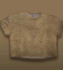 Yeezy Gap Fleece Yoke Tee Bronze BY YE RARE Balenciaga Size XXS