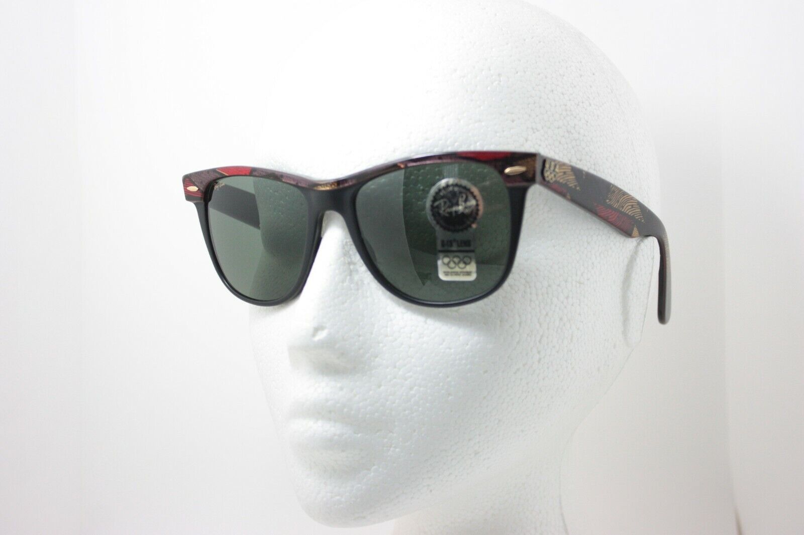 Rayban B&L Vintage Sunglasses Wayfarer II W1278 U… - image 3