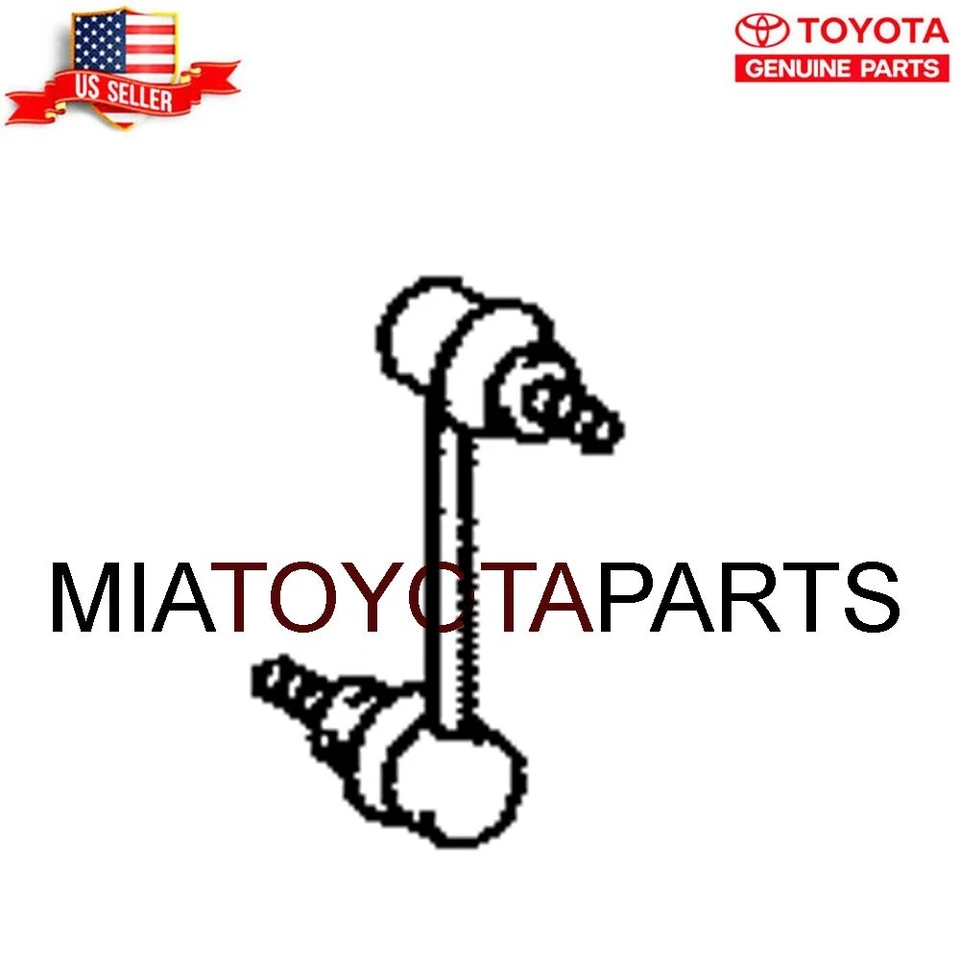 Estabilizador trasero conjunto de enlace original Toyota 2001-2007 Sequoia OEM 48830-0C010 Foto 2 de 4