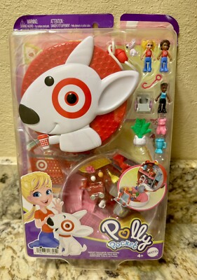 Polly Pocket TARGET BULLSEYE ADVENTURE Playset Doll Mini Toy NEW