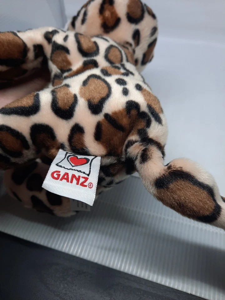 Ganz Webkinz SPOTTED LEOPARD Plush Toy No Code HM182 Stuffed Animal - Image 3 of 4