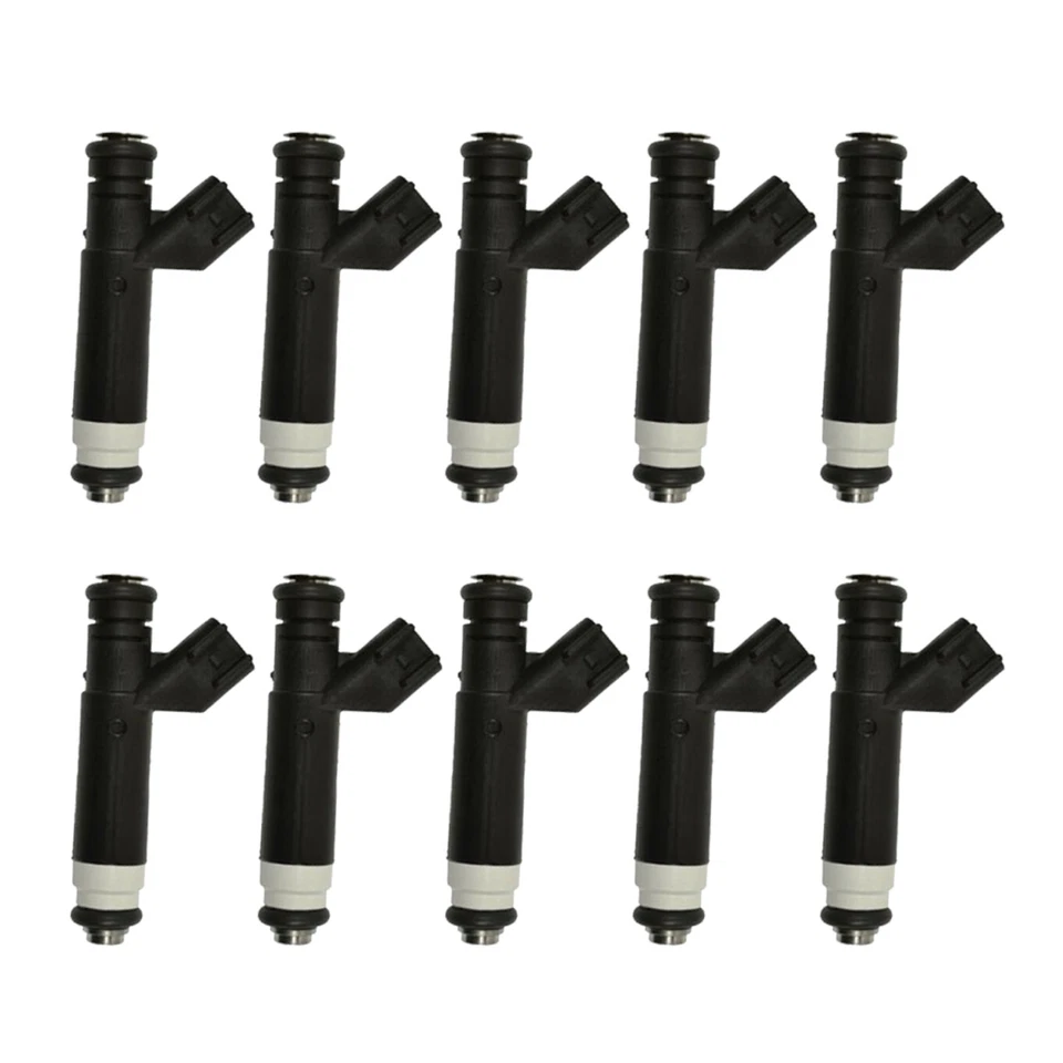 10X Inyector de combustible BC3Z-9F593-A para Ford F-250 Super Duty F-350 Super Duty 05-10 Foto 3 de 4