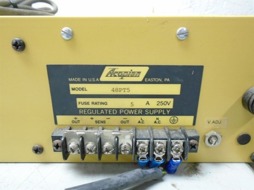 Acopian Model 48PT5 Regulated Power Supply 48VDC Output - Picture 5 of 5