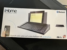 IHome Bluetooth Audio System And Wireless Keyboard