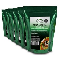 Yerba Mate Tea Bags 6-Pack 180 100 Pure - All-Natural Premium Herbal Tea