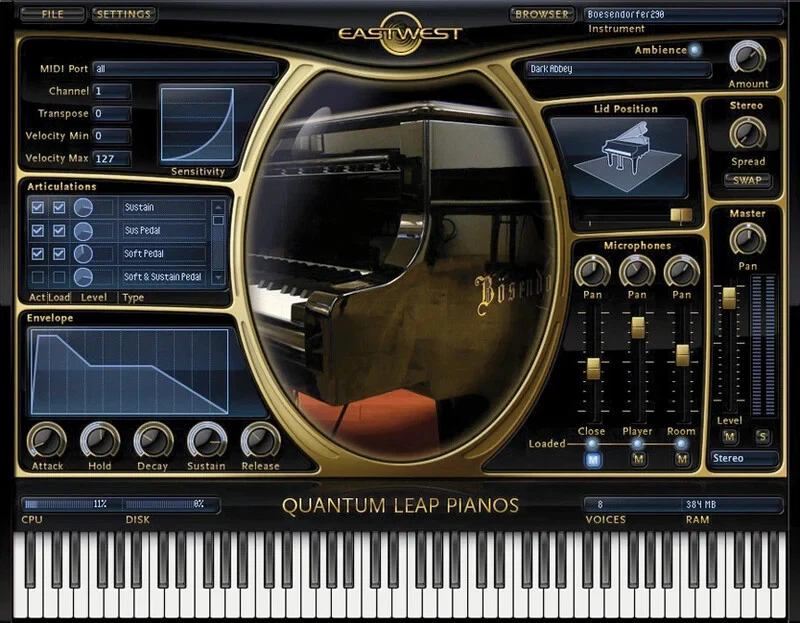 EastWest Pianos Platinum Bundle Quantum Leap Pianos Plugin - Image 2 of 2