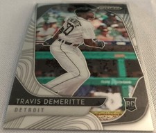 2020 Panini Prizm Baseball Travis Demeritte Detroit Tigers Rookie #114