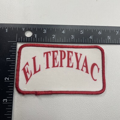 EL TEPEYAC Mexican Restaurant Advertising Patch  (Food & Drink Genre) 00PR