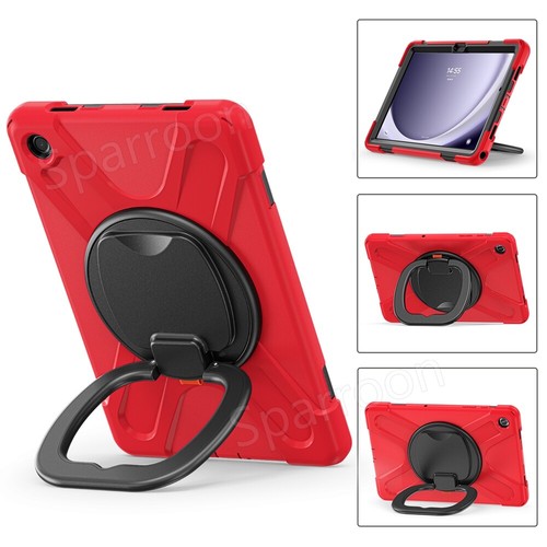 Strap Case For Samsung Galaxy Tab S9 FE S9 S8 S7 A9 A8 A7 Stand Shockproof Cover - Picture 114 of 243