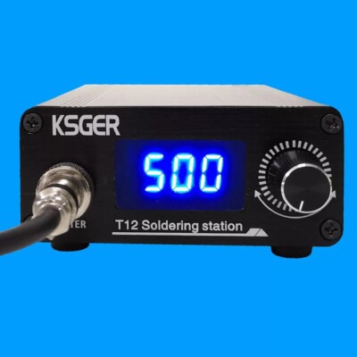 Ksger T12 Soldering Station Electric Solder Iron Tip T12-K+JL02+907 Handle