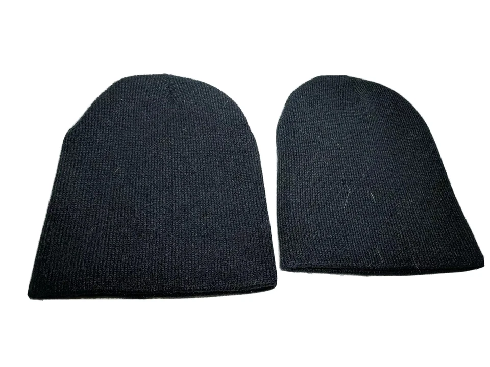 LA Los Angeles Black Beanies - Image 2 of 4