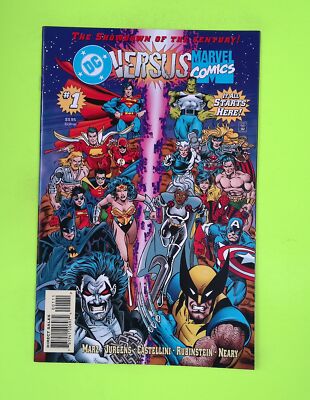 DC Versus Marvel #1b 1996 DC Comics Variant High Grade Comic Book M21-67