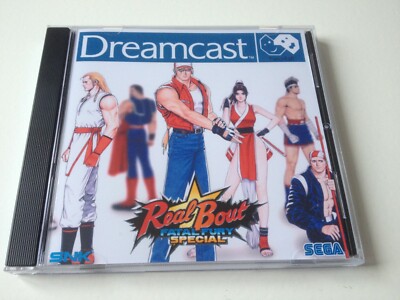 Jeu Sega Saturn Real Bout Fatal Fury  W/ 1MB RAM Cart [import Japonais