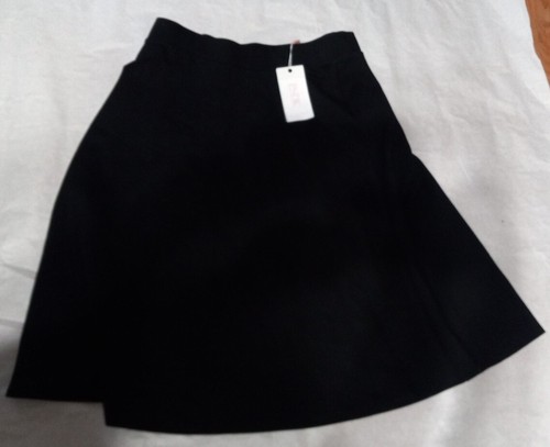 Girls Teens Flared Black Skirt Size 22