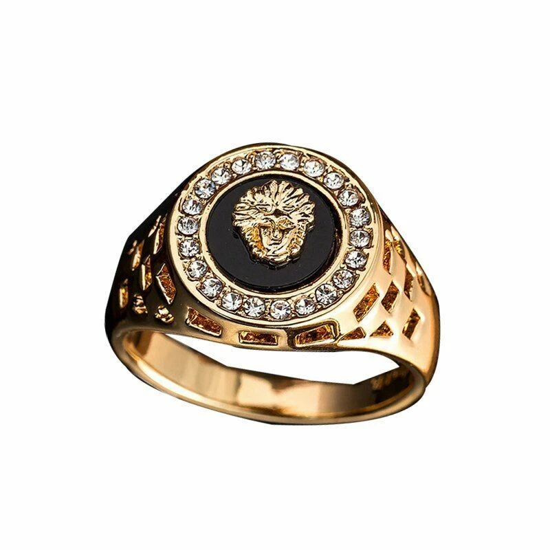 Mens sale medusa ring