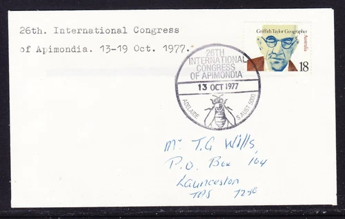 Australia 1977 Apimondia Congress APM6230 Adelaide  Cover